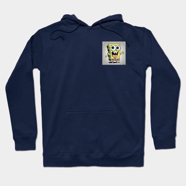 Spongebob !! Hoodie by CurlyLamb